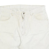 WRANGLER Mens White Casual Shorts XL W38 Cotton Blend Classic Fit