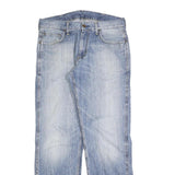 CARHARTT Mens Jeans Blue Regular Straight Denim Light W32 L32 Durable Workwear