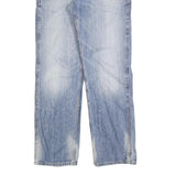 CARHARTT Mens Jeans Blue Regular Straight Denim Light W32 L32 Durable Workwear