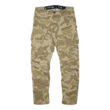 G-STAR Mens Cotton Blend Beige Slim Cargo Trousers W33 L31 Casual Zip Fastening