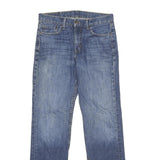 LEVI'S Mens Blue Regular Fit Straight Denim Rinse W30 L32 Classic Jeans