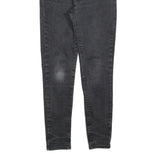 LEVI'S Big E Womens Jeans Black Slim Skinny Denim W28 L28 Authentic