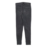 LEVI'S Big E Womens Jeans Black Slim Skinny Denim W28 L28 Authentic