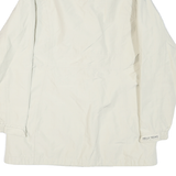 HELLY HANSEN Womens White Nylon Helly Tech Jacket M Zip Plain Lightweight