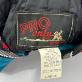 Tex Tan Unbranded Bomber Jacket - Large Blue Cotton