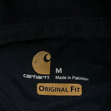 Reflective Strips Carhartt Striped Hoodie - Medium Black Cotton