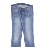 LEVI'S Womens Slim Blue Jeans Denim Light W28 L32 Stylish Casual Zip
