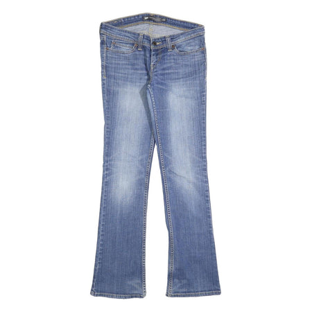 LEVI'S Womens Slim Blue Jeans Denim Light W28 L32 Stylish Casual Zip