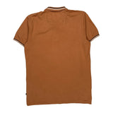 Nautica Polo Shirt - XL Brown Cotton