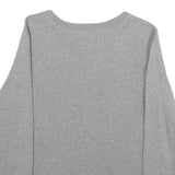 CALVIN KLEIN JEANS Womens Grey Sweatshirt Crew Neck XS Cotton Pullover Logo