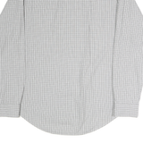 TIMBERLAND Mens Grey & White Regular Fit Cotton Blend Check Shirt XL Button Down