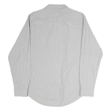 TIMBERLAND Mens Grey & White Regular Fit Cotton Blend Check Shirt XL Button Down
