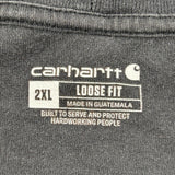 Carhartt T-Shirt - 2XL Black Cotton