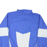 HOLLOWAY Mens Blue & White Track Jacket M Nylon Zip Sportswear Casual Light