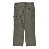 Unbranded Double Knee Carpenter Trousers - 34W 30L Grey Cotton