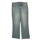 Antik Denim Boot Cut Jeans - 32W UK 12 Light Wash Cotton