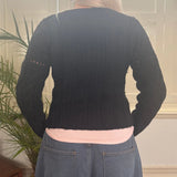 Guru Jumper - Medium Black Wool