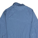 TUDOR COURT Womens Blue Coach Jacket M Polyester Blend Woven Plain Button