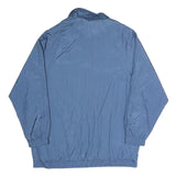 TUDOR COURT Womens Blue Coach Jacket M Polyester Blend Woven Plain Button