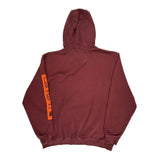 Carhartt Spellout Hoodie - XL Burgundy Cotton