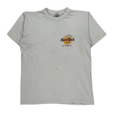 25Th Anniversary Hard Rock Cafe Graphic T-Shirt - Small White Cotton