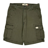 Levis Cargo Cargo Shorts - 35W 10L Green Cotton
