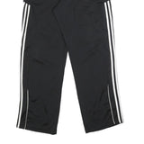 ADIDAS Mens Joggers Black M W29 L30 Classic Straight Fit Sportswear