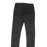 G-STAR Womens Jeans Black Regular Skinny Denim Medium W26 L34 Stylish Zip
