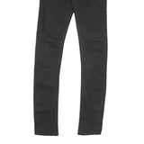 G-STAR Womens Jeans Black Regular Skinny Denim Medium W26 L34 Stylish Zip