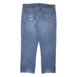 TOMMY HILFIGER Mens Jeans Blue Regular Straight Denim W40 L30 Classic Fit Zip