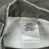 Schmidt Carpenter Trousers - 38W 30L Grey Cotton