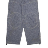 US 55 Mens Relaxed Denim Jeans Blue Cotton Blend W24 L27 Casual Zip Fastening