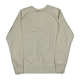 The North Face Sweatshirt - Large Cream Cotton