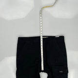 Wrangler Cargo Trousers - 38W 32L Black Cotton