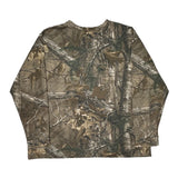 Realtree Camo Long Sleeve T-Shirt - 2XL Camo Cotton Blend