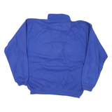 DUALCNTRL Mens Blue Jacket XL Polyester Blend Classic Fit Zip Pullover Casual