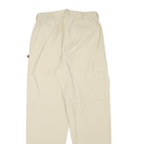 HS Womens Beige Regular Fit Straight Leg Trousers W26 L29 Polyester Blend Zip