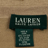 Ralph Lauren Sweater - No Size Beige Silk Blend