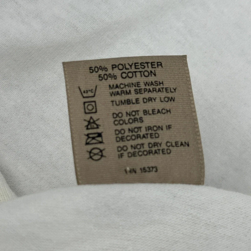 Louisiana Gold Delta Single Stitch T-Shirt - Large Red Cotton