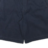 TOMMY HILFIGER Mens Shorts Navy Blue Casual XL W36 Cotton Blend Chino