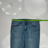Coogi Graphic Jeans - 38W 32L Blue Cotton