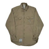 Carhartt Shirt - Medium Khaki Cotton