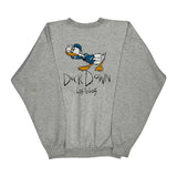 Donald Duck Disney Cartoon Sweatshirt - Medium Grey Cotton