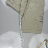 Wrangler Cargo Shorts - 37W 9L Khaki Cotton