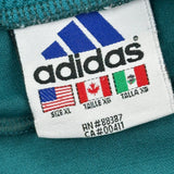 Deutsche Fußball-Bund Adidas 1998-00 Away Football Shirt - XL Green Polyester