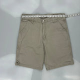 Carhartt Carpenter Shorts - 34W 10L Khaki Cotton Blend