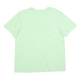 NIKE Mens Green Worldwide Graphic T-Shirt L Short Sleeve Crew Neck Cotton Blend