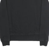 FILA Mens Black Sweatshirt Crew Neck S Cotton Blend Logo Pullover Casual