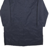 MCGREGOR Mens Navy Blue Classic Jacket L Polyester Blend Button Closure Plain