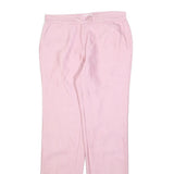 ICEBERG Womens Cotton Pink Slim Trousers W28 L31 Elegant Light Fit